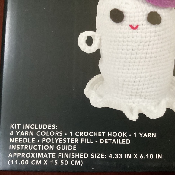 The Halloween Collection Crochet Ghost Craft Kit for Ages 14+ - Picture 3 of 9
